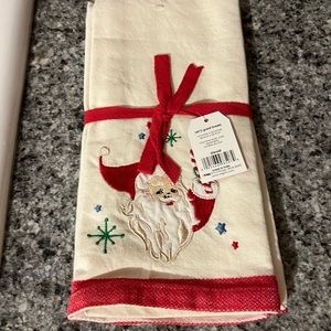 Christmas Dish towels set of two